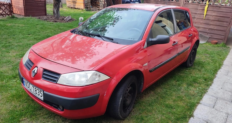 Renault Megane cena 5658 przebieg: 360000, rok produkcji 2003 z Płońsk małe 29